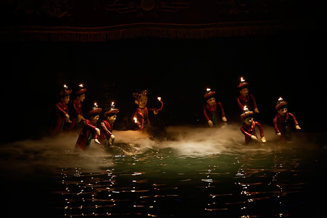 Hanoï-Thang Long water puppet show-023